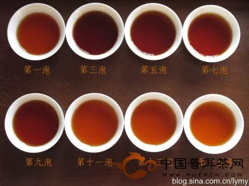 七子大藍(lán)印茶湯