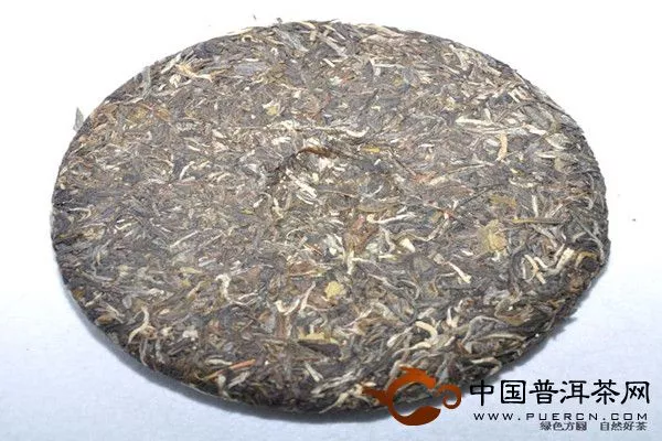 海湾茶厂2011年老同志普洱茶一生平安青饼600g
