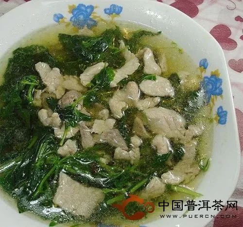 龙井肉片汤