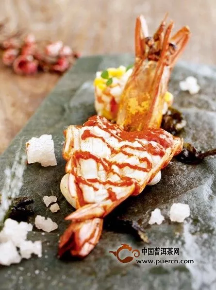 陈年普洱焗大虾