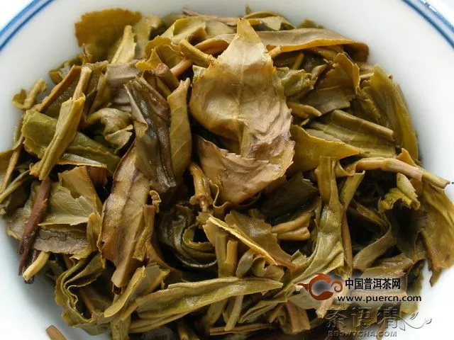 2009年大益生太有机布朗山青饼901（357克）开汤