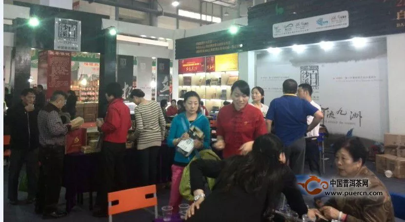 白沙溪黑茶亮相第五届中国绿色食品博览会