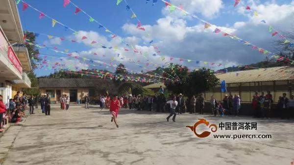 勐海茶厂举办“迎新春”基地茶农运动会