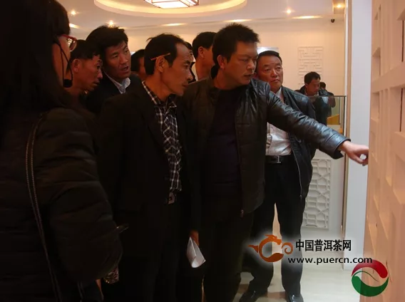 凤庆县基层党组织负责人到滇红集团参观