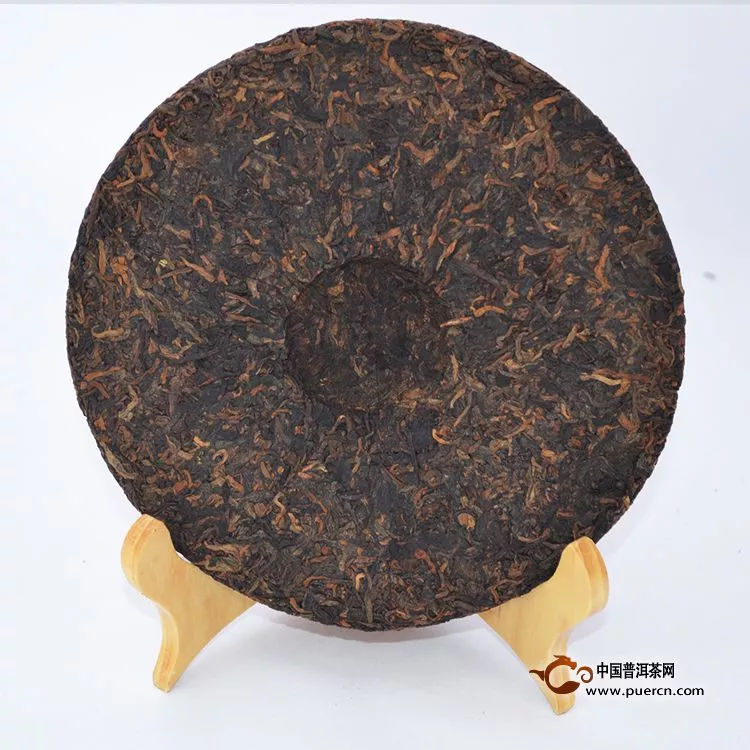 2014年老同志普洱贡饼（熟茶）400克上市