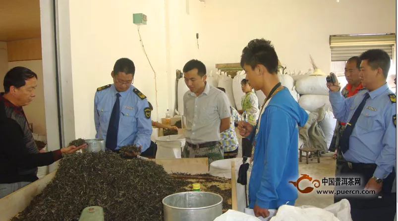 象达乡茶叶质量安全监管在行动