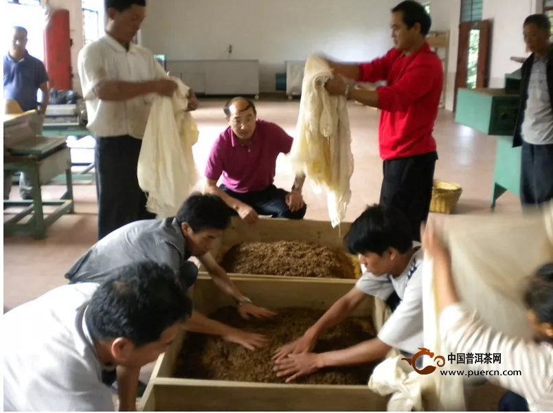 元陽縣農(nóng)業(yè)局茶技站到茶廠培訓紅茶加工