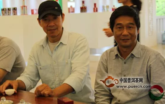中国著名电影演员张丰毅莅临滇红集团参观考察