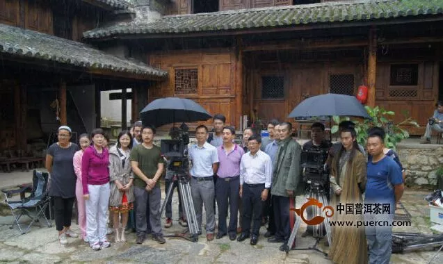 微电影《茶马古道》在"俊昌号"老家鲁史古镇骆家大院拍摄
