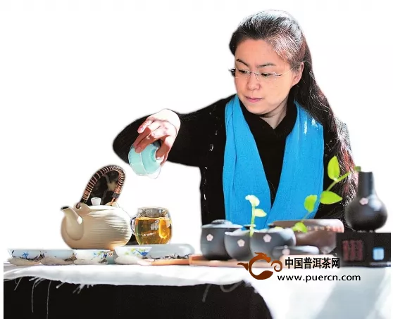 拾翠茶苑的一款纯料古树茶闪耀全国武林斗茶大会
