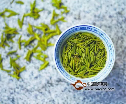 綠茶沖泡前的形狀圖片大全