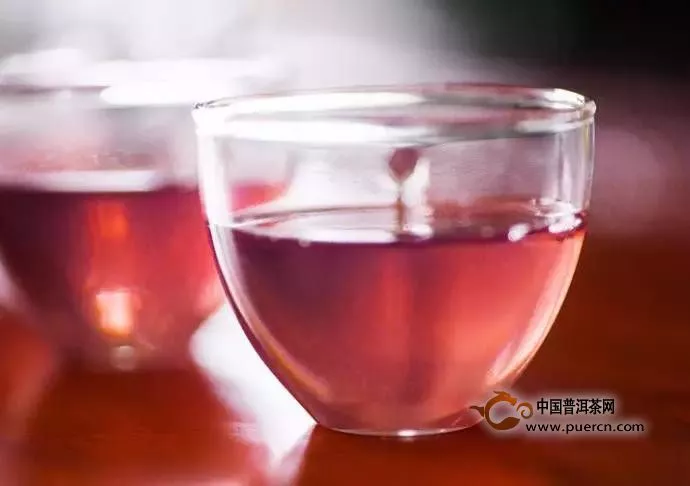紫娟茶汤色