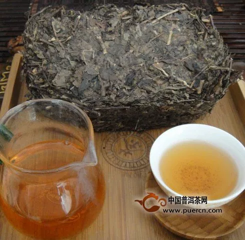 雅安藏茶康砖茶样子