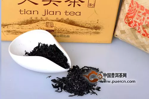 黑茶中天尖茶究竟含不含茶梗