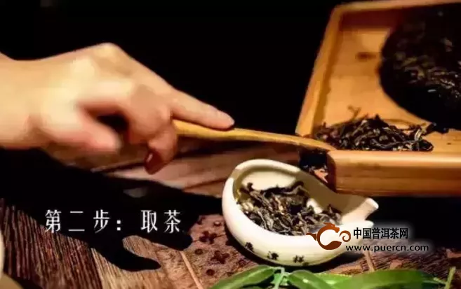 普洱茶沖泡取茶