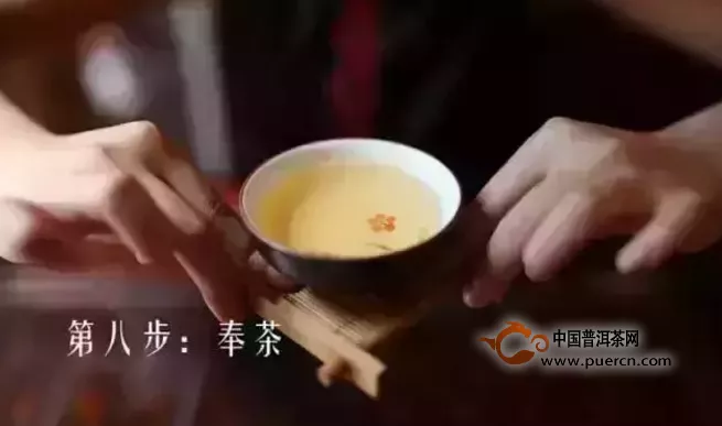 普洱茶奉茶