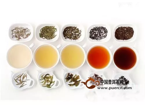 中国茶地域分布图
