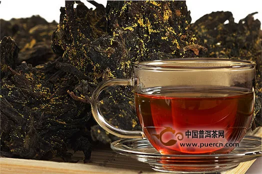 安化黑茶的浓淡度和饱和度