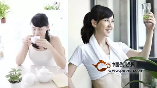 女性喝綠茶的美容功效