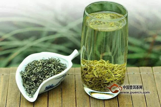 炒青绿茶的品质特征