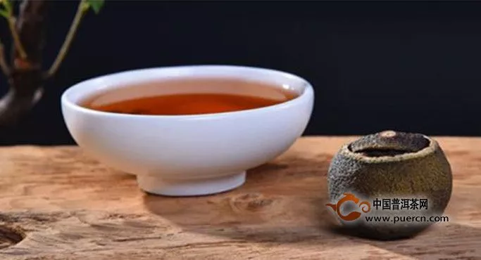 柑橘普洱茶的功效