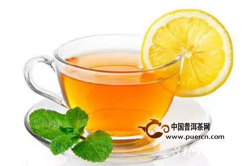 柠檬普洱茶的制作方法