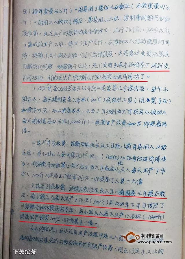 揭秘！！！红印沱茶及铁饼工艺档案大公开！