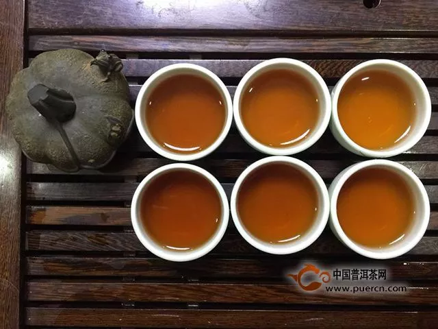 2018年大益金柑普熟茶评测