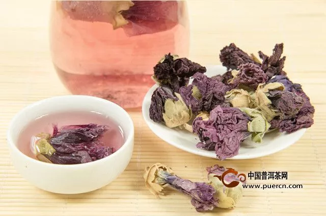 紫罗兰花茶的制作方法