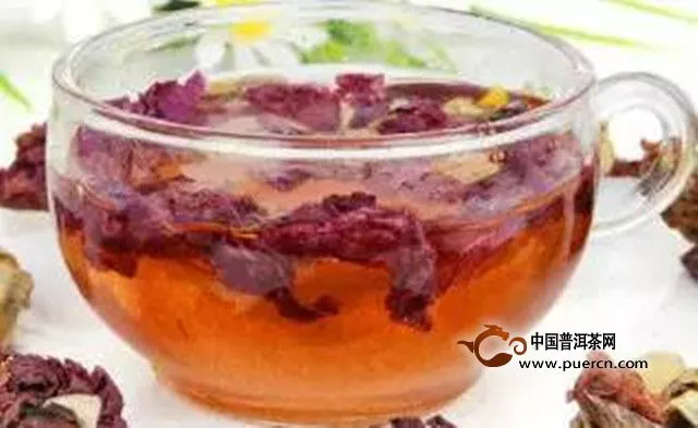 紫罗兰花茶的制作方法