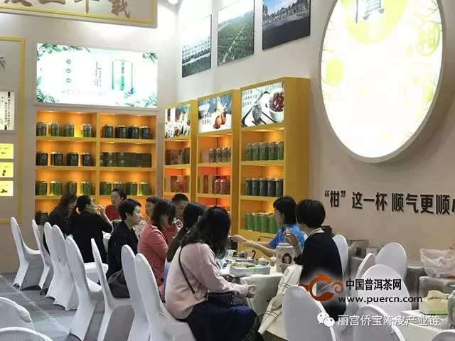 展现柑茶魅力，传播陈皮文化，侨宝亮相苏州茶博会
