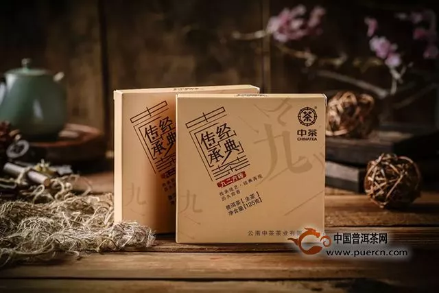 中茶九二方砖｜经典传承，方正典雅