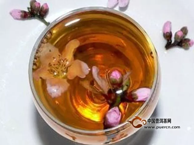 桃花和什么一起泡茶好