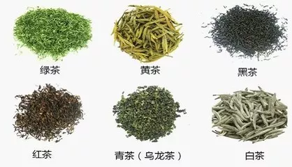 茶叶按颜色可以分为六类