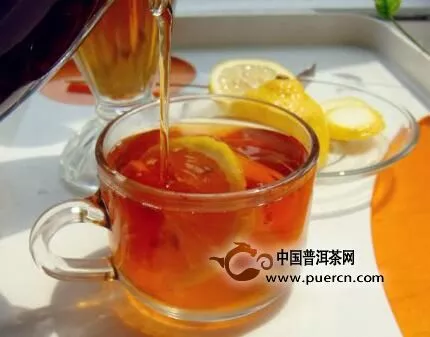 美容养颜的柠檬红茶的做法