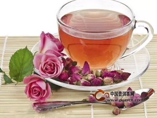 玫瑰花茶和什么搭配好，有什么功效？