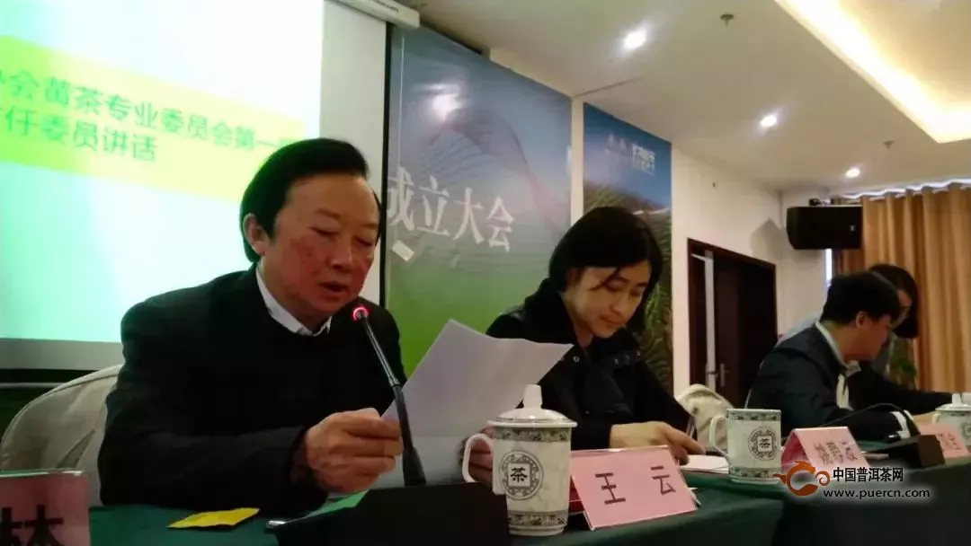 《中国黄茶蒙顶山宣言》发布中茶协黄茶专业委会在四川雅安成立