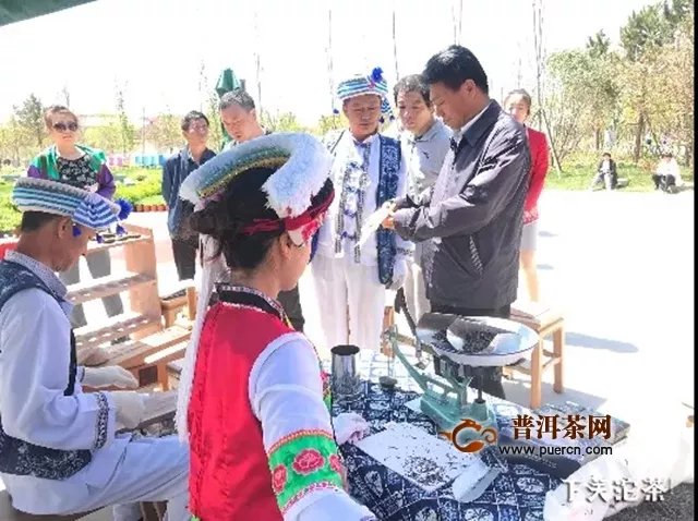 【2019北京世园会】云南省副省长和良辉视察下关沱茶展厅