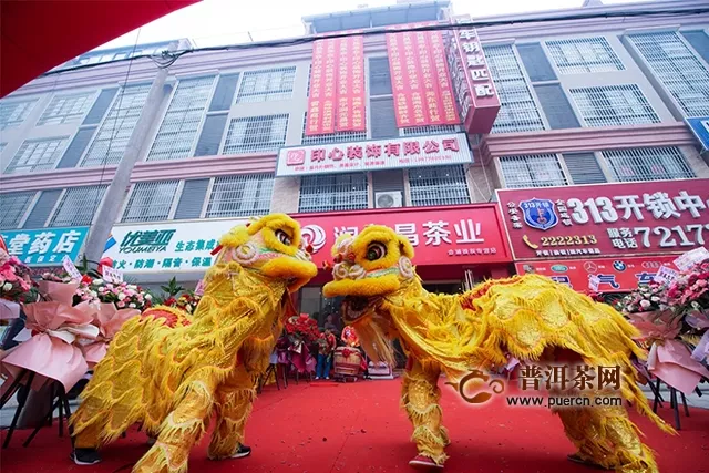 廣西合浦渠道盛大開業(yè)，舞獅鞭炮，打鼓助威，好熱鬧！