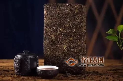 泾阳茯茶筑茶工艺