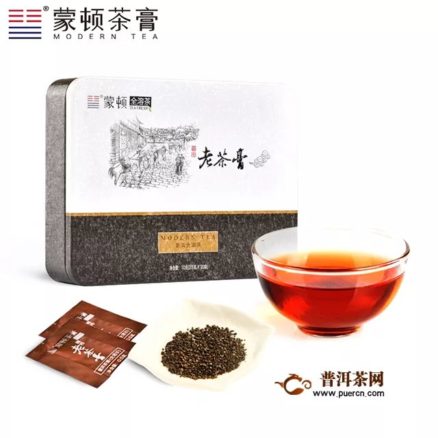 2016年蒙顿茶膏老茶膏熟茶试用报告