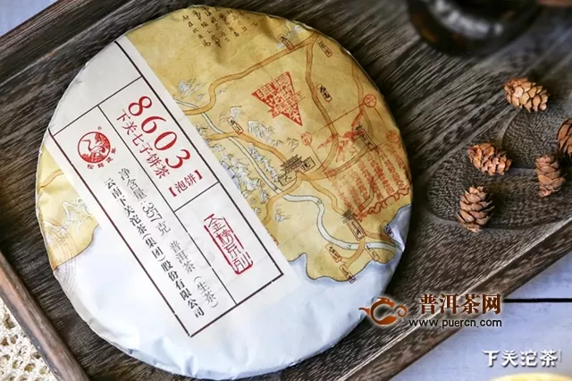 【8603下关七子饼茶】有颜又有味，超高高高性价比生茶！就是它！