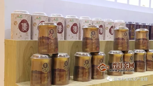 僑寶陳皮體驗館現(xiàn)身廣州茶博會，新會陳皮文化盡顯其中