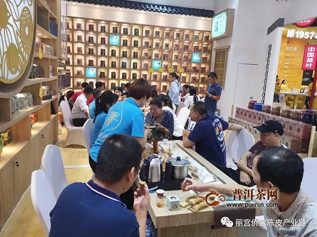 侨宝陈皮体验馆现身广州茶博会，新会陈皮文化尽显其中