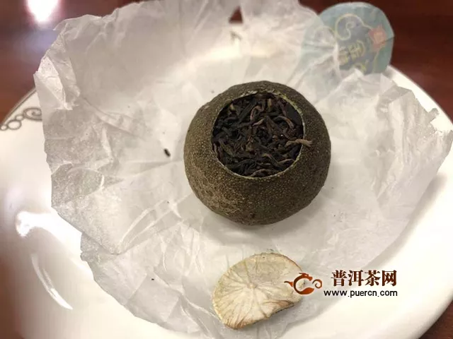 2018年大益茶ᐁ小青柑普洱茶熟茶评测报告