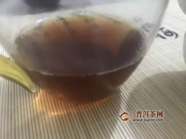 2018年润元昌手撕铁饼熟茶试茶报告