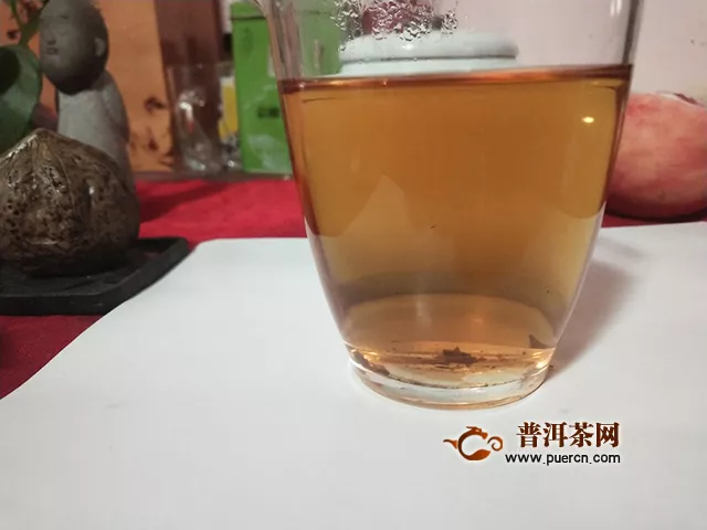 2018年大益甜橙普洱熟茶试喝报告