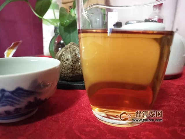 2018年大益甜橙普洱熟茶试喝报告