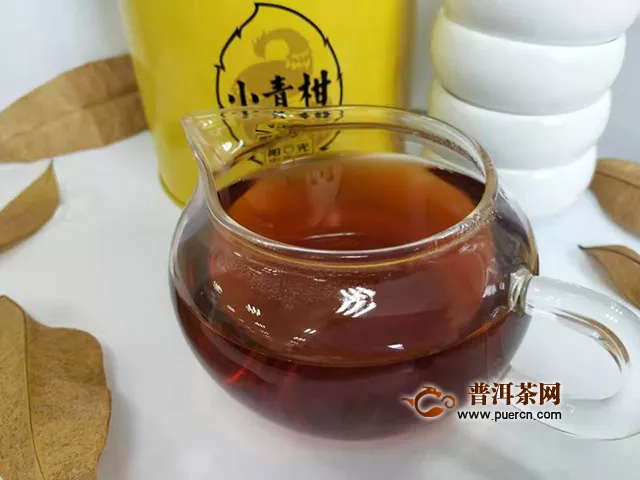 2018年润元昌黄罐小青柑熟茶