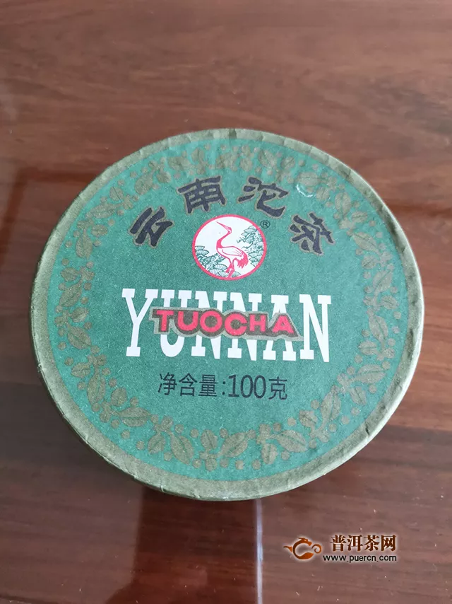 2017年下關(guān)沱茶甲級沱茶綠盒試飲